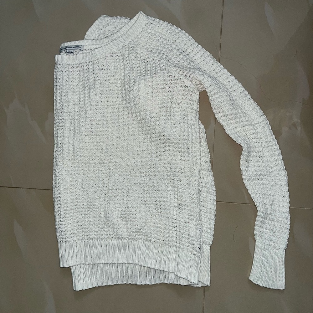 White sweater